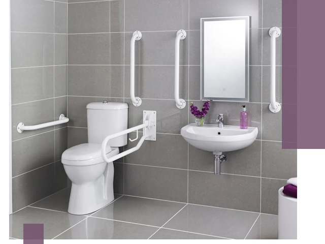 Поручни для санузлов в Изобильном: установка, ремонт и монтаж